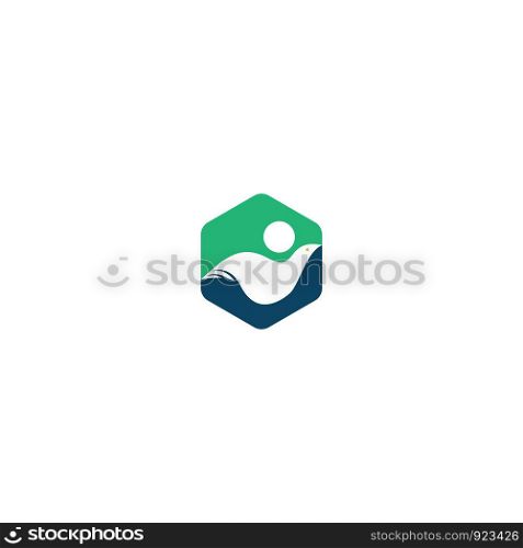 Human Health and medical vector logo design. Logo for the clinic, pharmaceutical company.