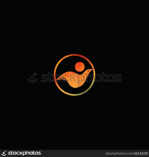 Human Health and medical vector logo design. Logo for the clinic, pharmaceutical company.
