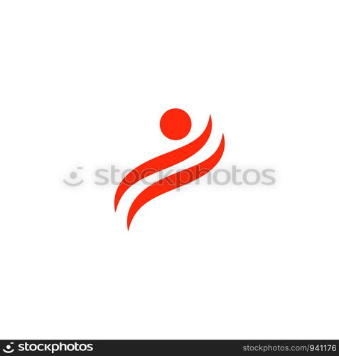 human icon logo design template vector illustration - vector. human icon logo design template vector illustration