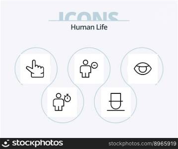 Human Line Icon Pack 5 Icon Design. . sex. vision