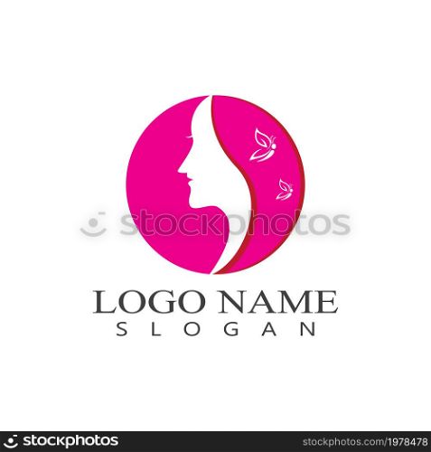 Human logo symbol business template vector