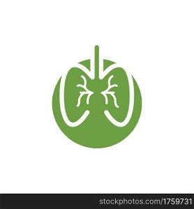 human lungs icon vector illustration design template
