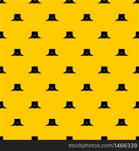 Human neck pattern seamless vector repeat geometric yellow for any design. Human neck pattern vector