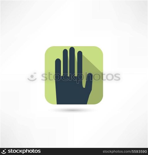 human palm icon