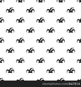 Humor jester pattern seamless vector repeat geometric for any web design. Humor jester pattern seamless vector