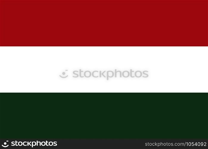 Hungary Flag Vector illustration eps 10.. Hungary Flag Vector illustration eps 10