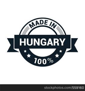 Hungary stamp design vector
