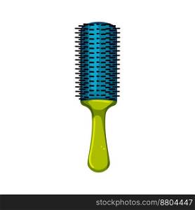 hygiene hair brush cartoon. hygiene hair brush sign. isolated symbol vector illustration. hygiene hair brush cartoon vector illustration