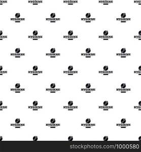 Hygiene mouth pattern vector seamless repeat for any web design. Hygiene mouth pattern vector seamless
