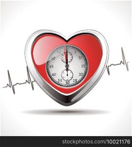 Hypertension concept - Healthy heart