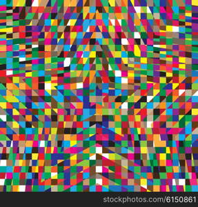 Hypnotic Background. Vector Illustration. Abstract Multicolor Hypnotic Background. Vector Illustration EPS10