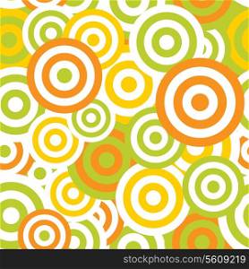 Hypnotic Seamless Pattern Background. Vector Illustration