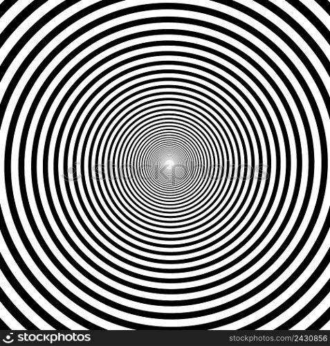 Hypnotic spiral background, vector, Volute, spiral, concentric lines, circular, rotating background