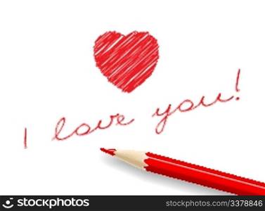 I love you! (Message).