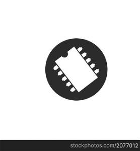 ic electronic component icon illustration vector design