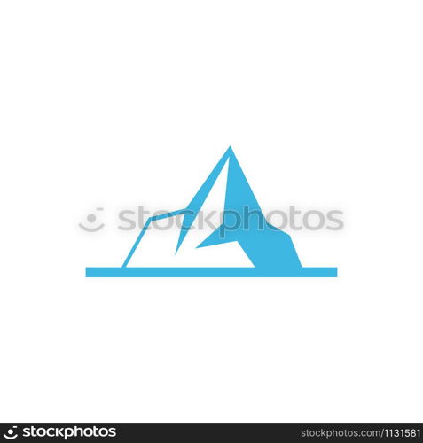 Ice berg Logo Template vector symbol nature