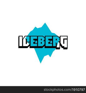 Ice berg Logo Template vector symbol nature