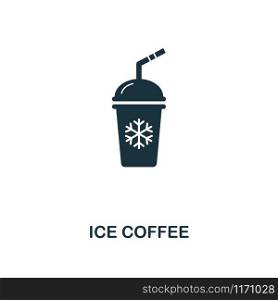 Ice Coffee icon. Premium style design from coffe shop collection. UX and UI. Pixel perfect ice coffee icon. For web design, apps, software, printing usage.. Ice Coffee icon. Premium style design from coffe shop icon collection. UI and UX. Pixel perfect ice coffee icon. For web design, apps, software, print usage.