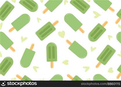 Ice cream background. Vector illustration on a white background. Ice cream background. Vector illustration on a white background.