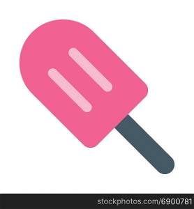 ice cream bar, icon on isolated background