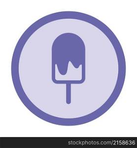 ice cream circle icon
