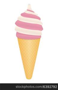 Ice Cream Food Icon Vector Illustration EPS10. Ice Cream Food Icon Vector Illustration
