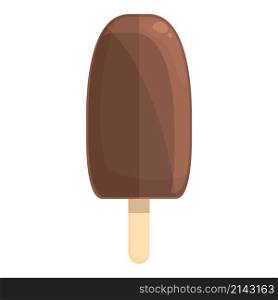 Ice cream icon cartoon vector. Waffle chocolate. Food vanilla. Ice cream icon cartoon vector. Waffle chocolate