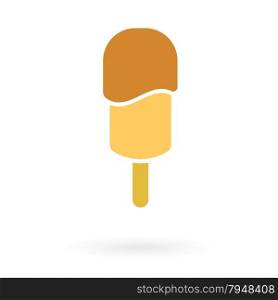 ice cream icon isolated vector illustration.
