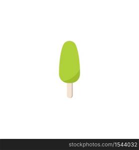 Ice cream logo vector icon illustration design