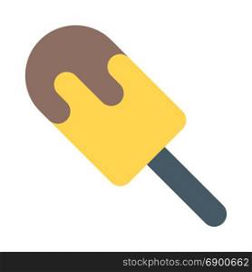 ice cream stick, icon on isolated background