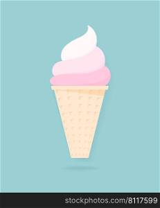 Ice cream Vector illustration