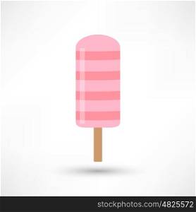 Ice cream vector sign illustration