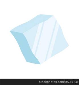 ice cube icon isolated