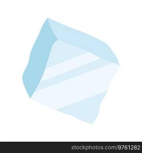 ice cube icons isolation on white