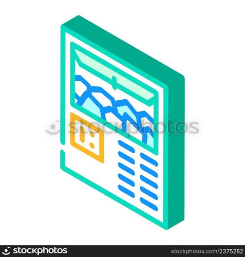 ice machines isometric icon vector. ice machines sign. isolated symbol illustration. ice machines isometric icon vector illustration