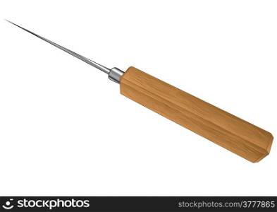 ice pick isolated on a white background