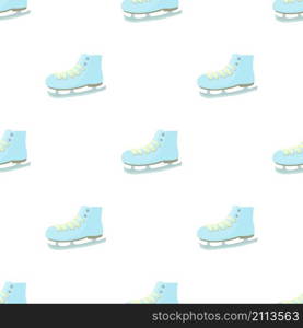 Ice skate pattern seamless background texture repeat wallpaper geometric vector. Ice skate pattern seamless vector