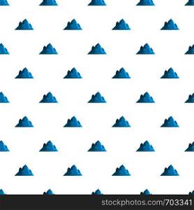 Iceberg pattern seamless in flat style for any design. Iceberg pattern seamless
