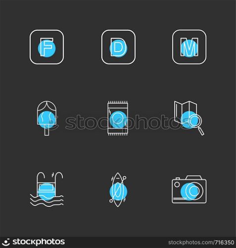 icelolly, search , map , camera , alphabets , sea , food , picnic , summer , target , waether , sea side , beach , letters , swimming , icon, vector, design, flat, collection, style, creative, icons