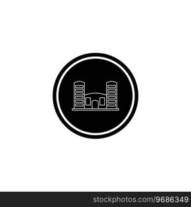 icon building vector template illustration logo design