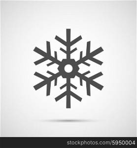 Icon Christmas snowflakes for holiday season. Icon Christmas snowflakes for holiday season.