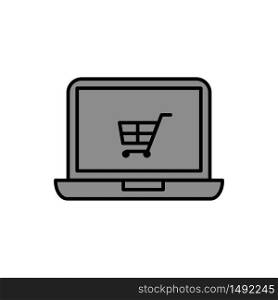Icon e commerce template for web or corporate