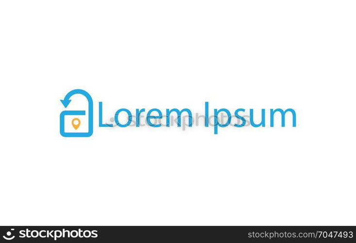 Icon for manufacturers of locks and security firms