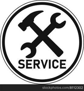 icon logo service center repair and customer service