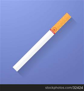 Icon of cigarette. Smoking symbol