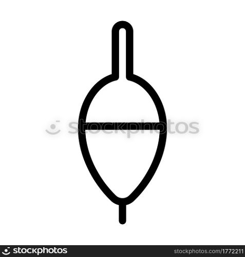 Icon Of Float. Bold outline design with editable stroke width. Vector Illustration.