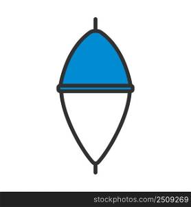 Icon Of Float. Editable Bold Outline With Color Fill Design. Vector Illustration.