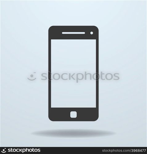 Icon of Smartphone, mobile phone. Vector Illustration