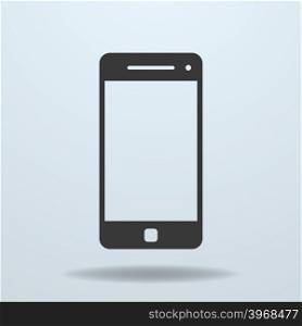Icon of Smartphone, mobile phone. Vector Illustration