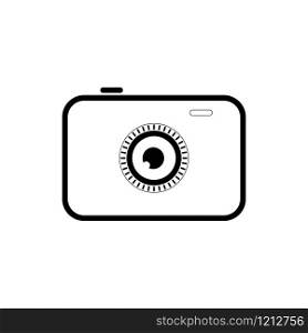 icon pocket digital camera vector
